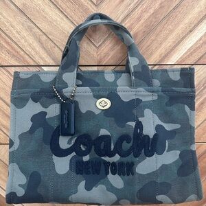 Coach  Camouflage cargo tote